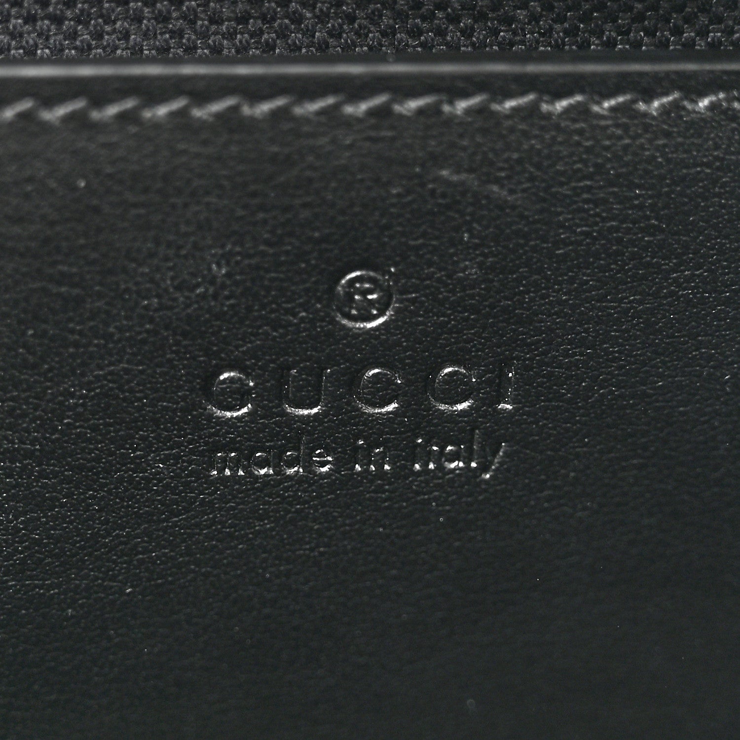 Gucci Calfskin Matelasse Monochrome Small GG Marmont Chain Shoulder Bag Black 6 of 10