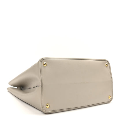 Prada Saffiano Cuir Large Double Bag Pomice 4 of 11