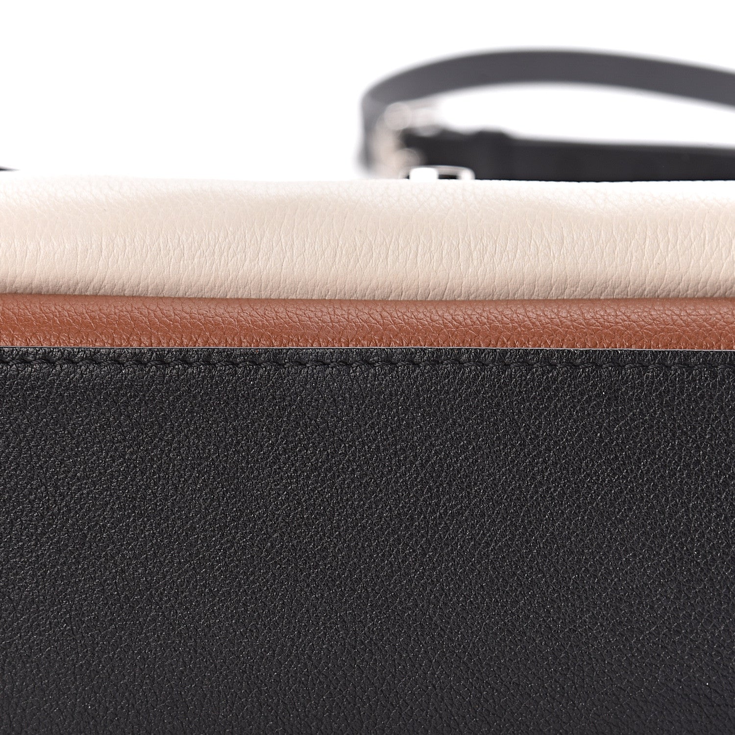 Louis Vuitton Soft Calfskin My Lockme Top Handle Caramel Creme Black 11 of 11