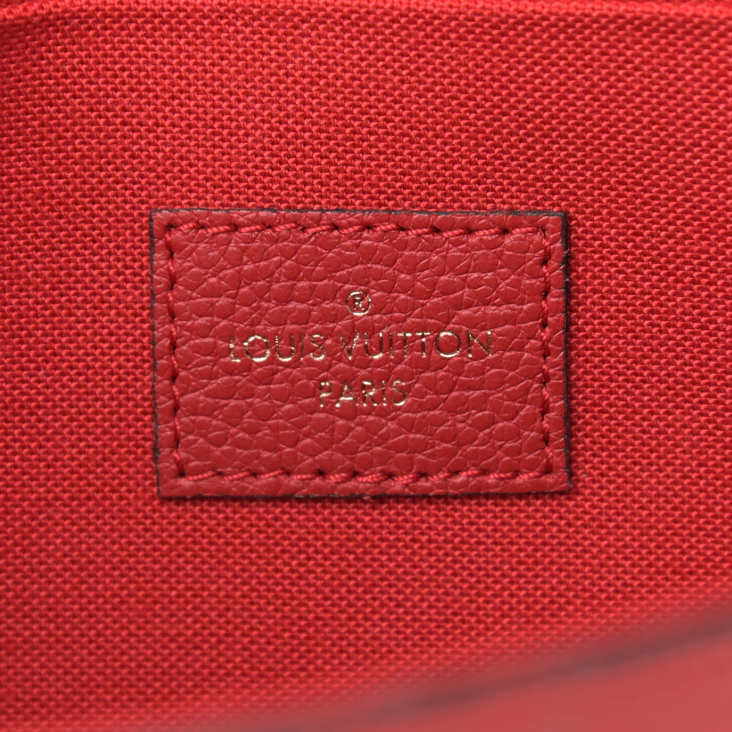 Empreinte Pochette Felicie Chain Wallet Scarlet