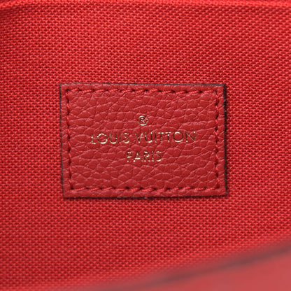 Louis Vuitton Empreinte Pochette Felicie Chain Wallet Scarlet 7 of 11