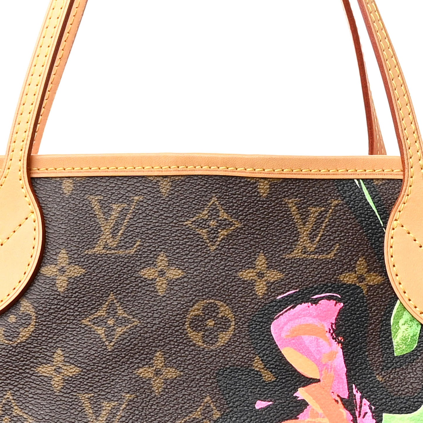 Monogram Roses Neverfull MM