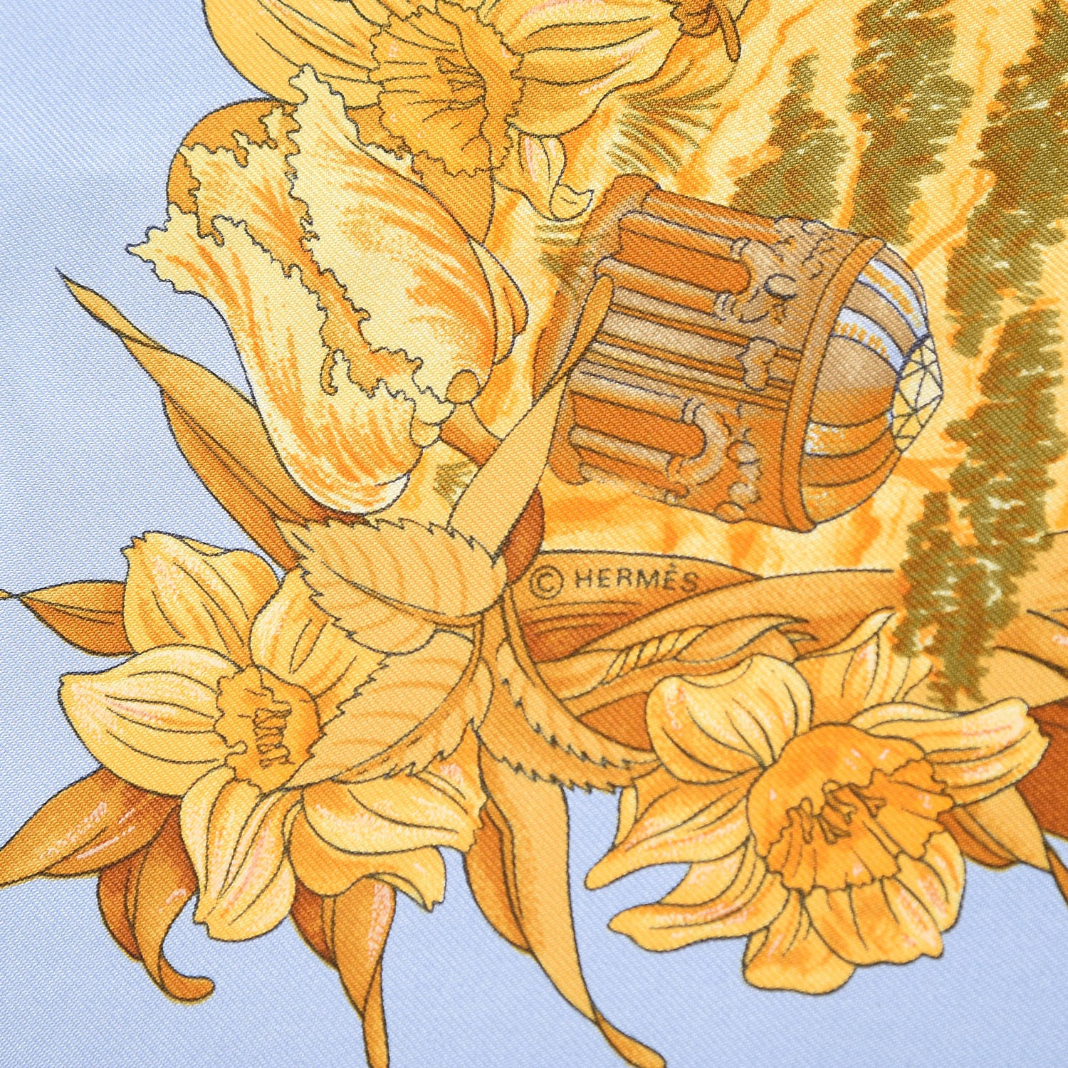Hermes Silk Au Pays De Cocagne Scarf 90 6 of 7