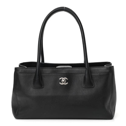 Chanel Calfskin Small Cerf Executive Shopper Tote Black 1 of 11