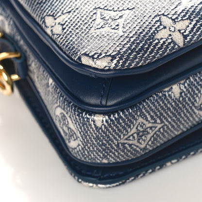Louis Vuitton Monoglam Pochette Metis East West Blue 7 of 9