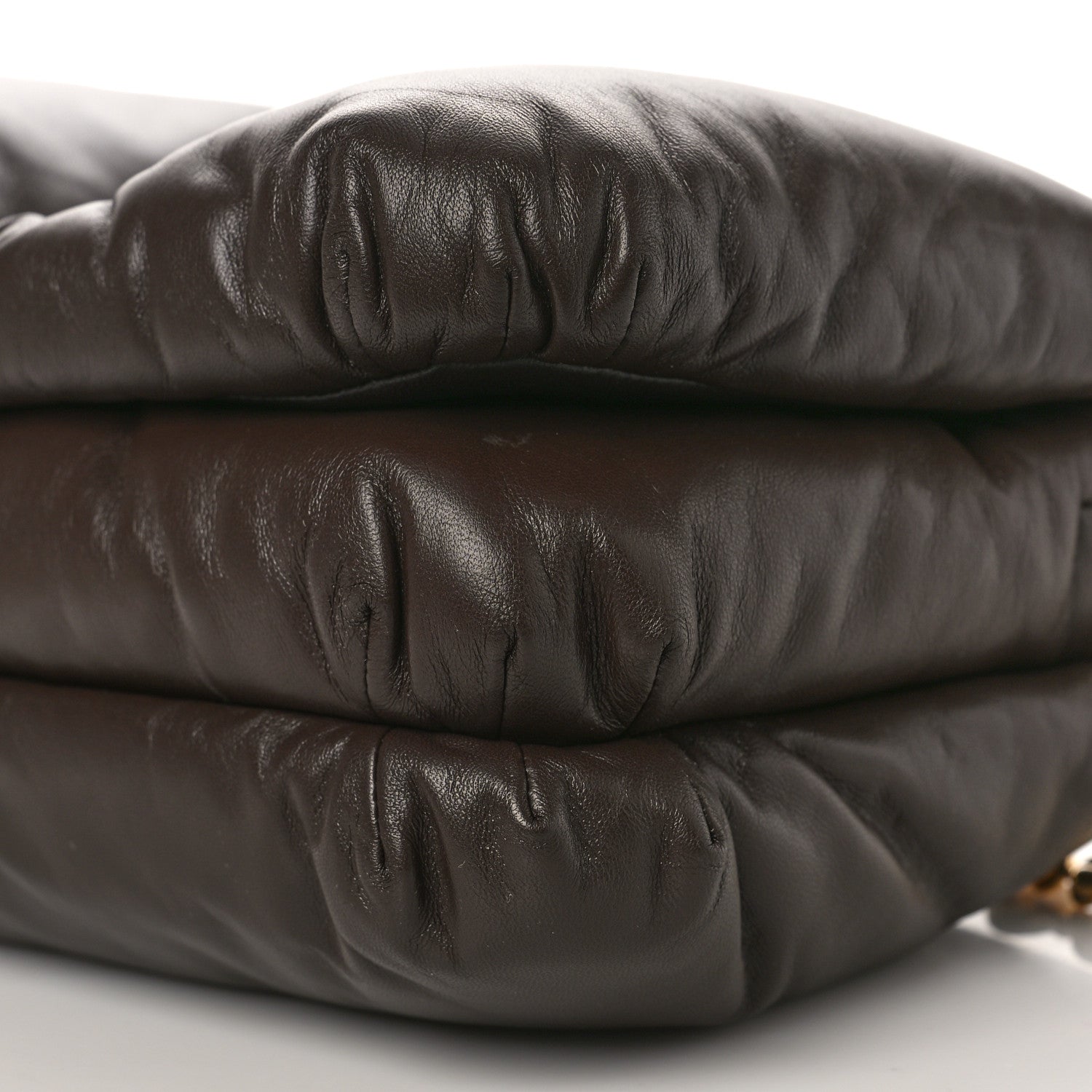Loewe Lambskin Goya Puffer Bag Dark Chocolate 8 of 9