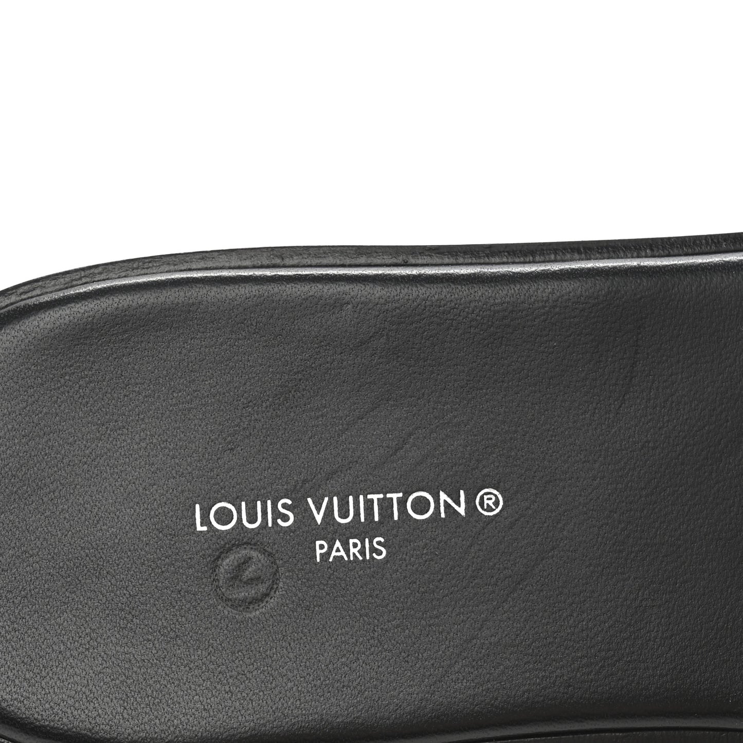 Patent Monogram Lock It Flat Mules 38
