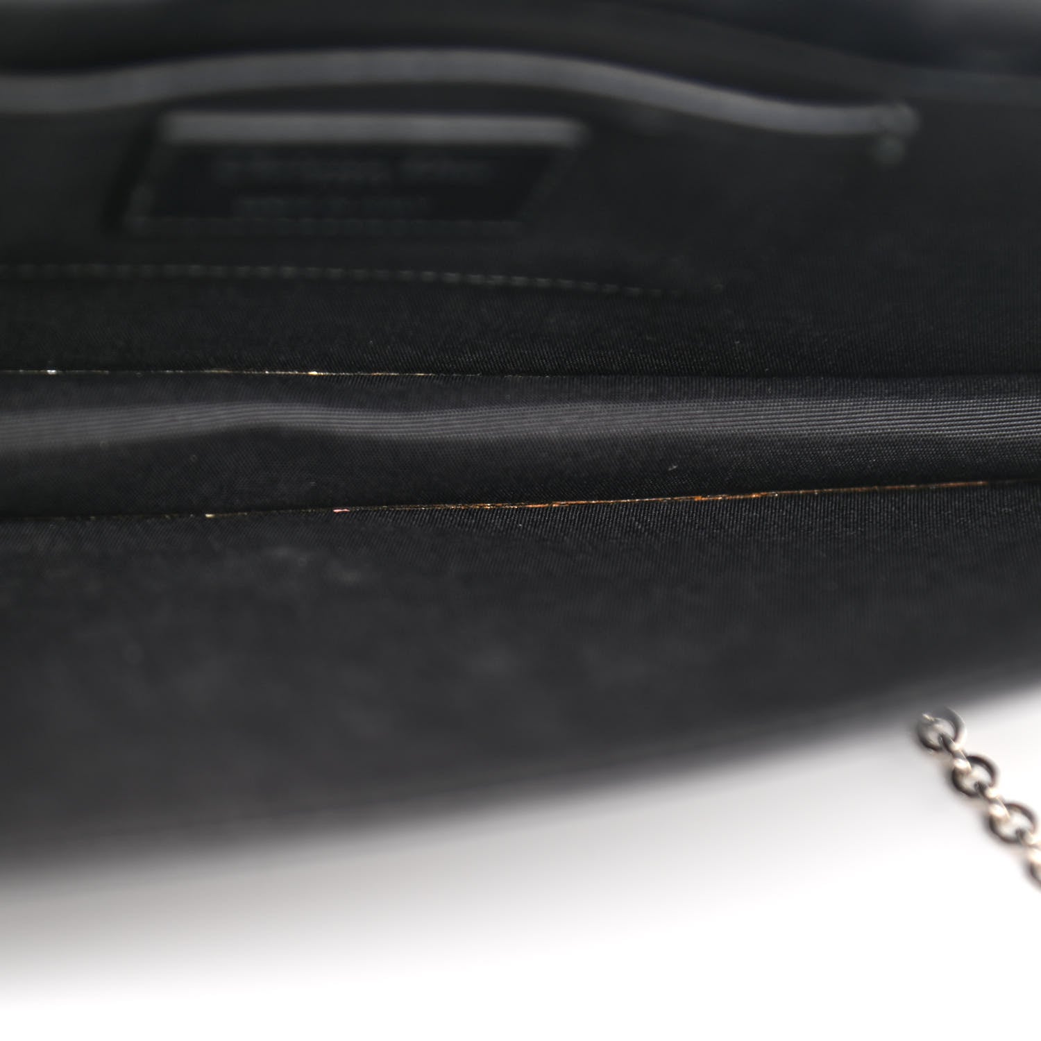 Christian Dior Lambskin Cannage Lady Dior Convertible Clutch Black 6 of 14