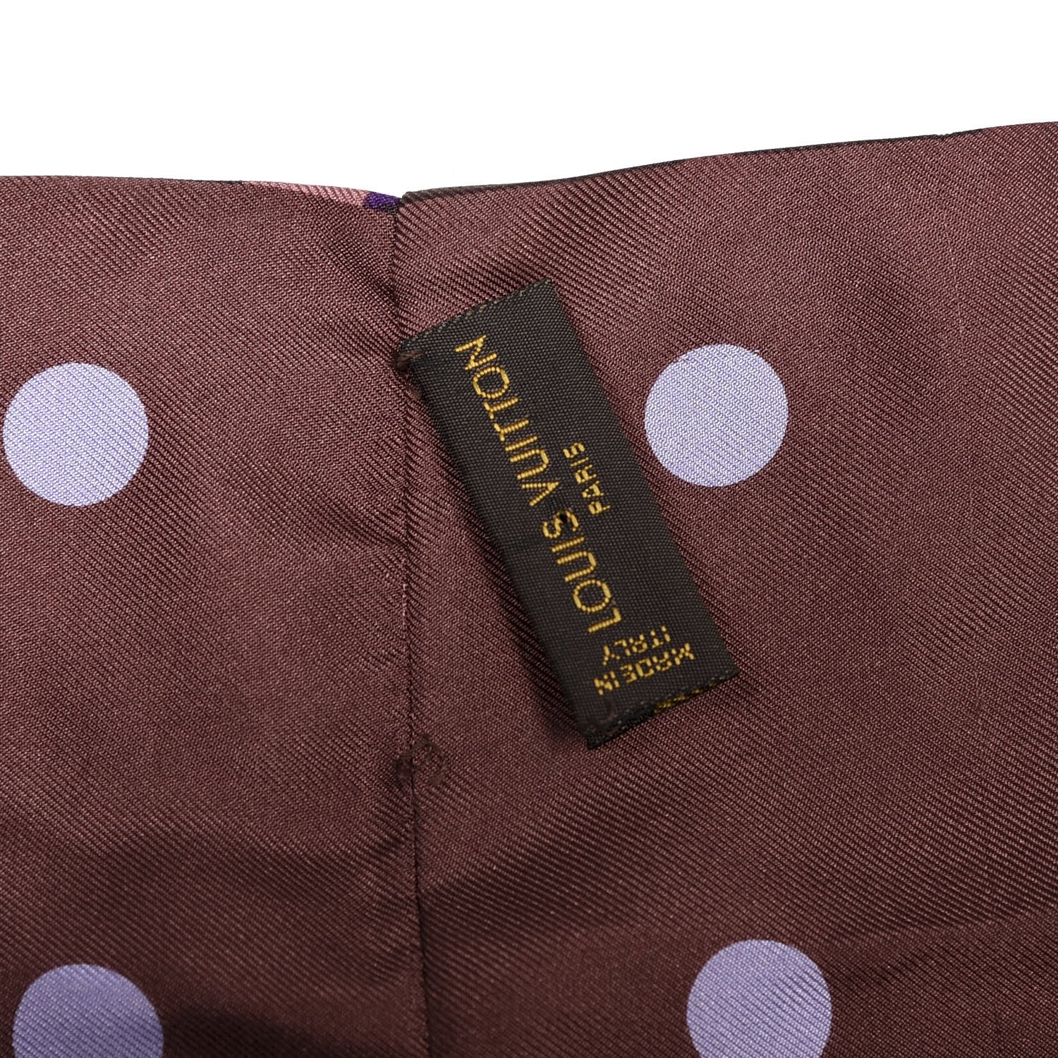 Louis Vuitton Silk Leopard Snood Scarf Mauve 2 of 3