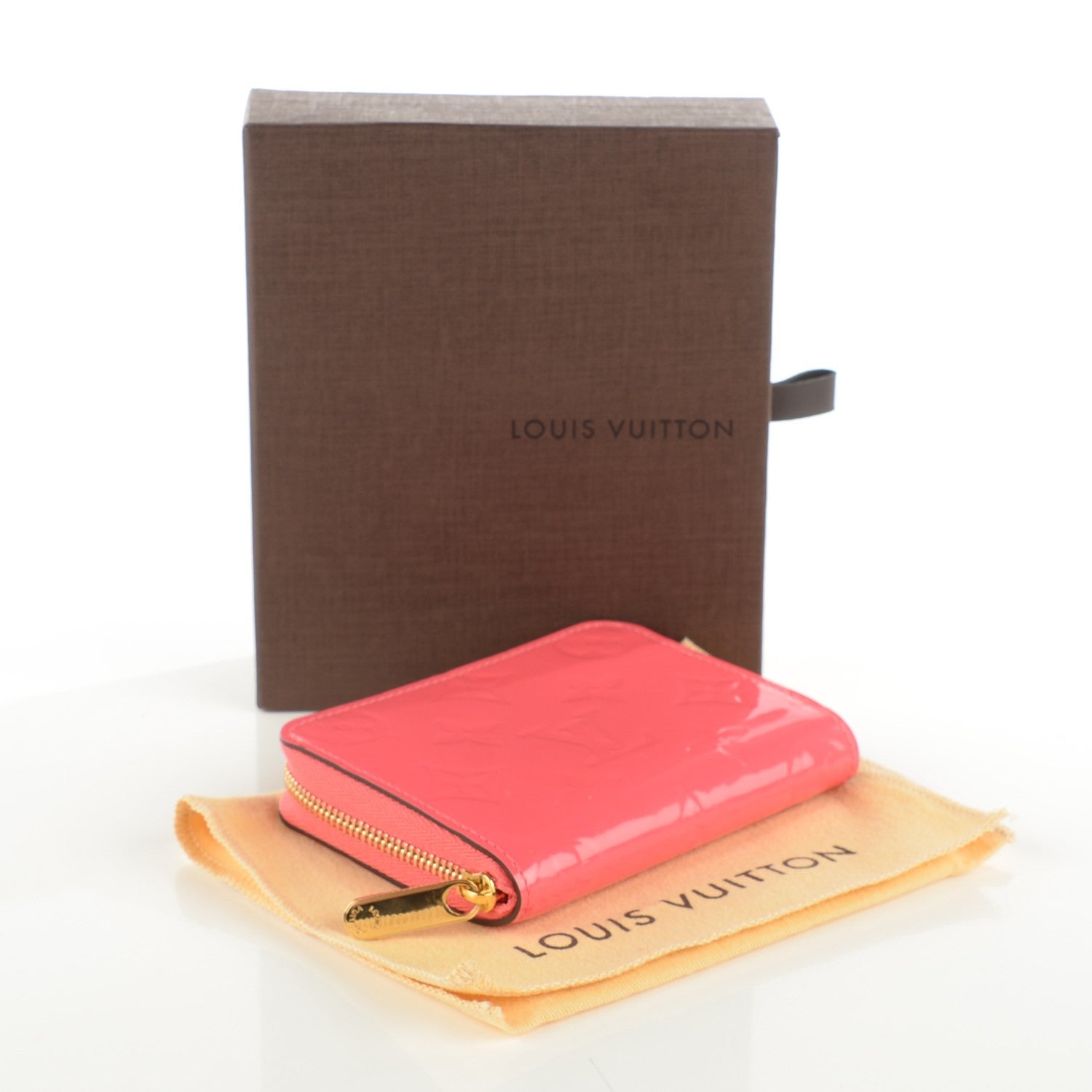 Louis Vuitton Vernis Zippy Coin Purse Rose Litchi 4 of 7