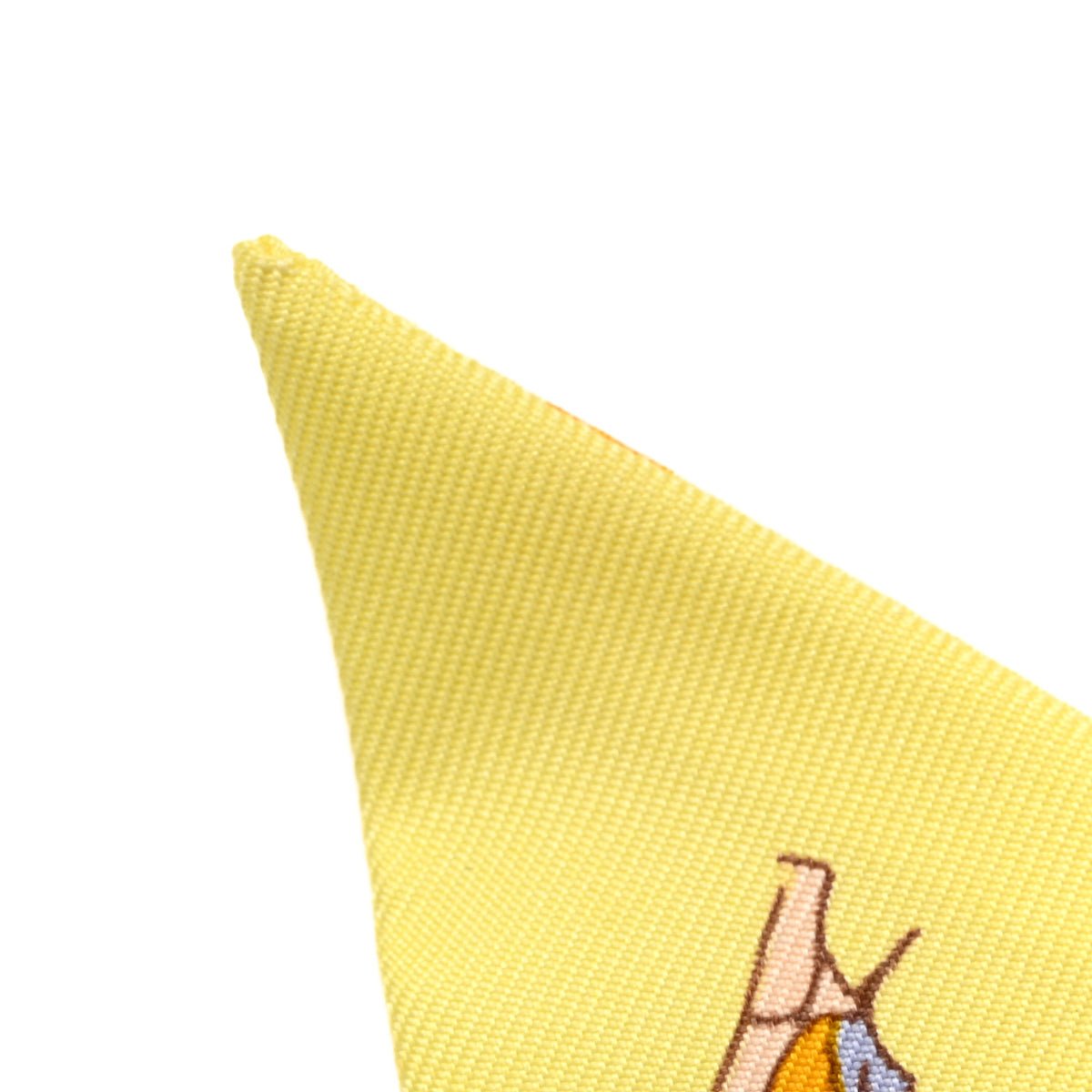 Silk Ex-Libris Les Parisie Twilly Jaune Soufre Gris