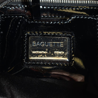 Fendi Beaded Spikes Baguette Gray Black 6 of 11