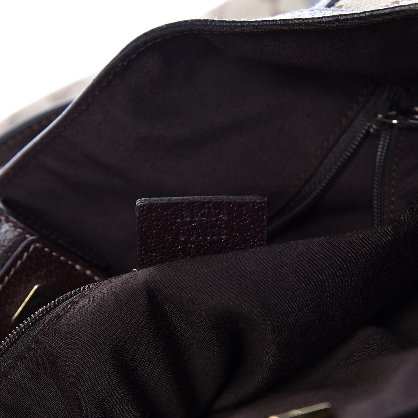 Monogram Medium Abbey Convertible Tote Dark Brown