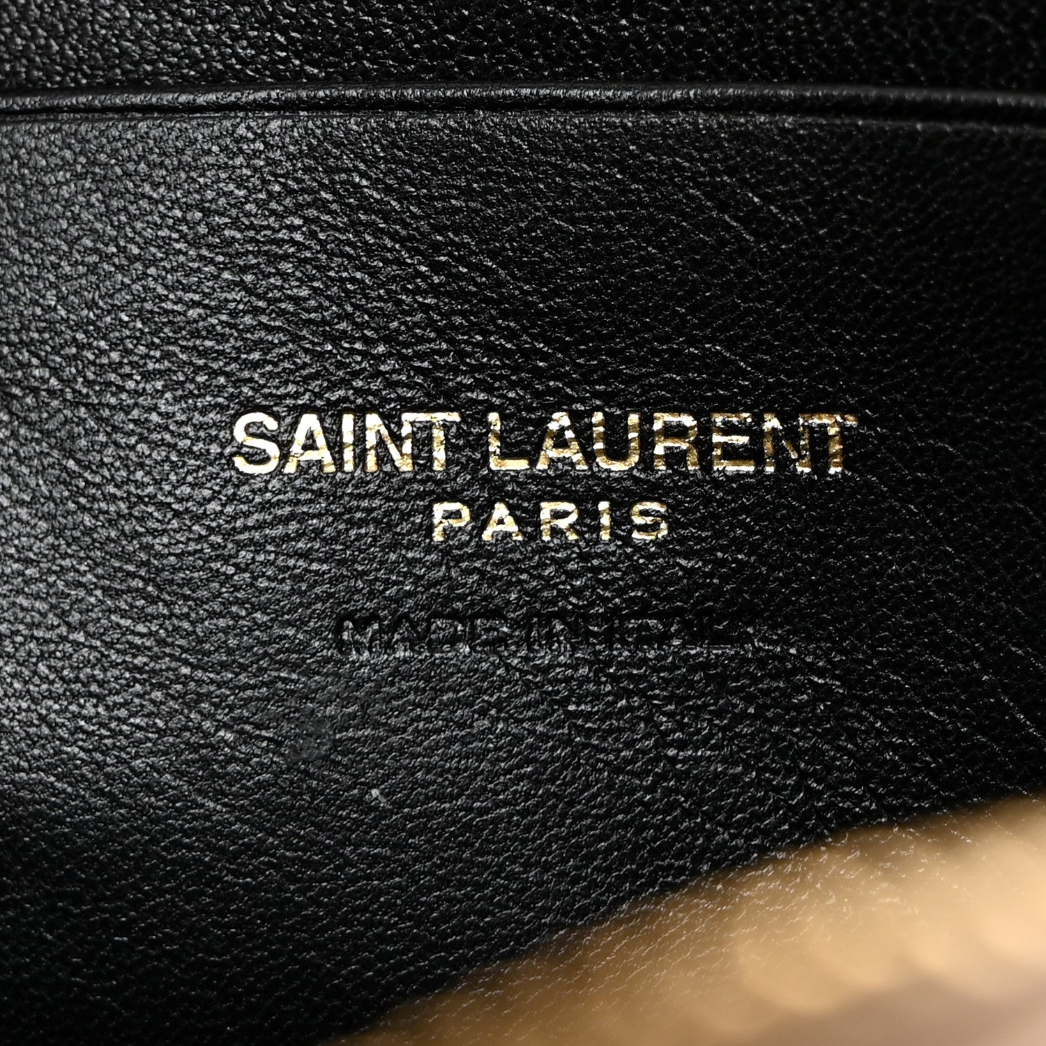 Saint Laurent Grain De Poudre Matelasse Monogram Mini Lou Camera Bag Dark Beige 6 of 10