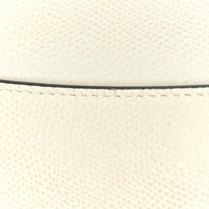 Christian Dior Grained Calfskin Mini Saddle Bag White 10 of 12