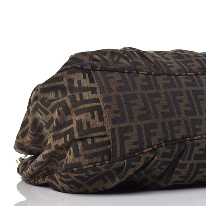 Fendi Zucca Mia Tote Tobacco 7 of 8