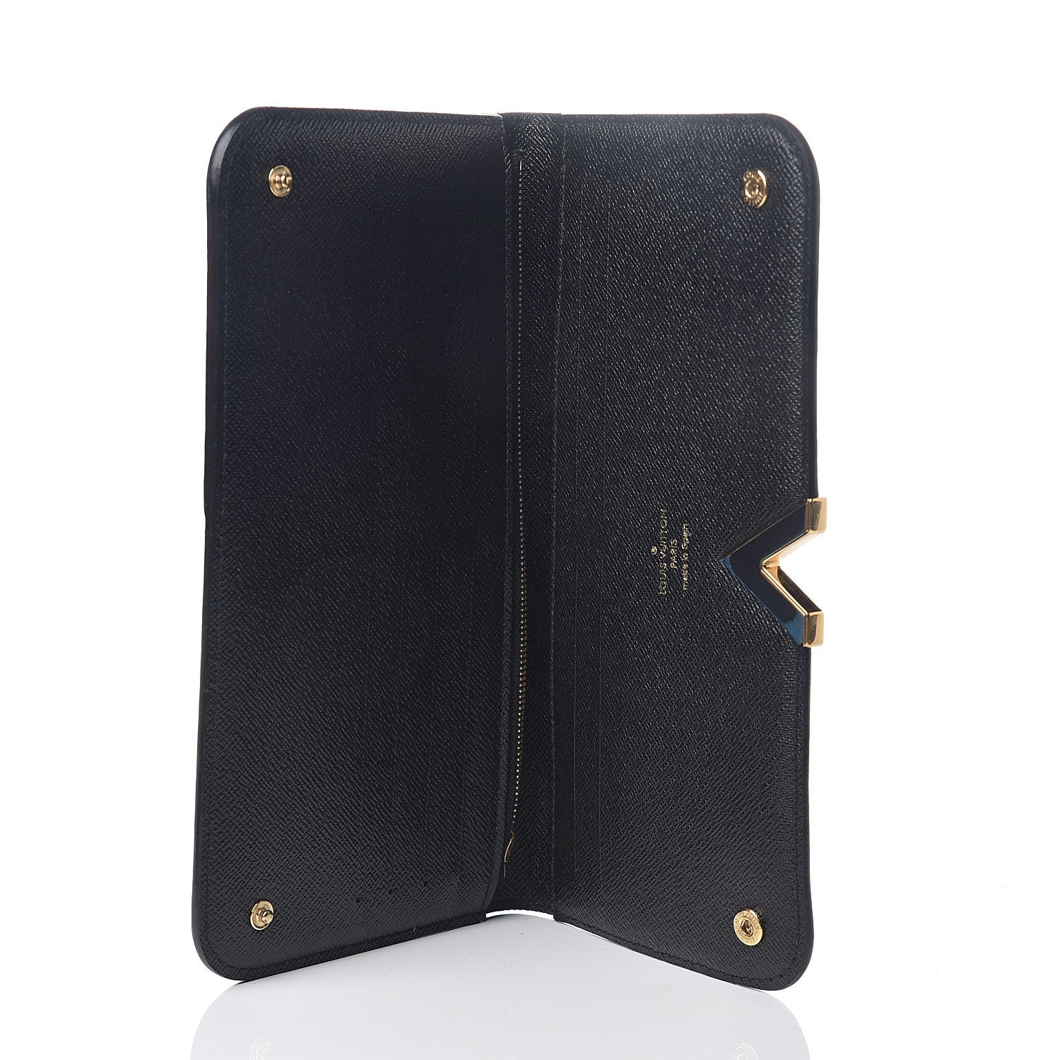 Louis Vuitton Monogram Monogram Kimono Wallet Black 4 of 5