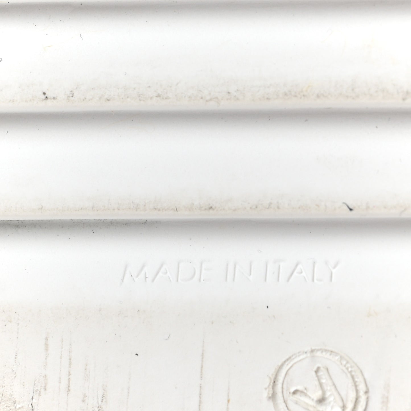 Calfskin Monogram Debossed Time Out Sneakers 39 White Silver