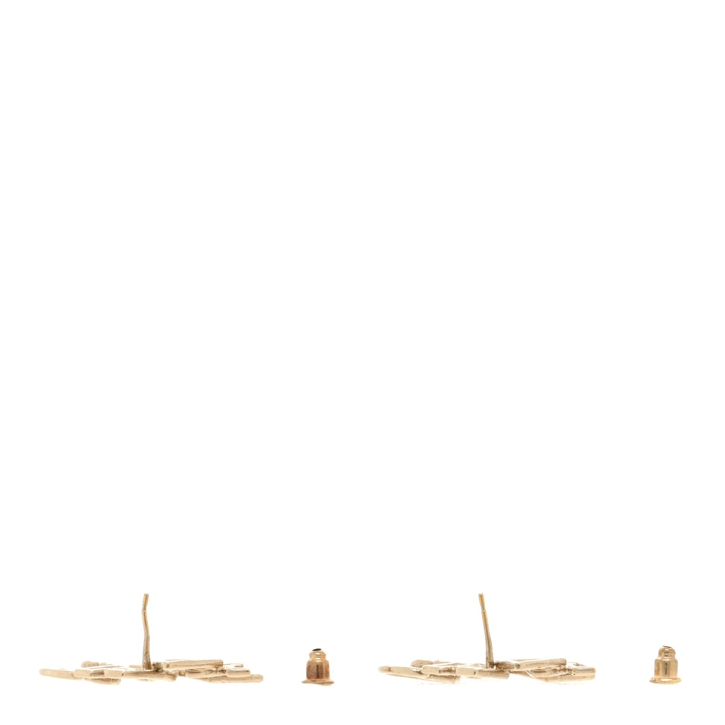 CC Logo Earrings Gold