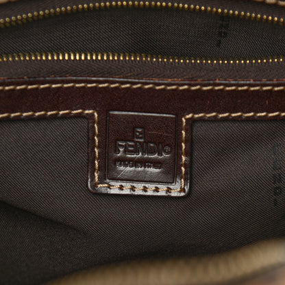 Fendi Vinyl Zucchino Tote Tobacco 5 of 11