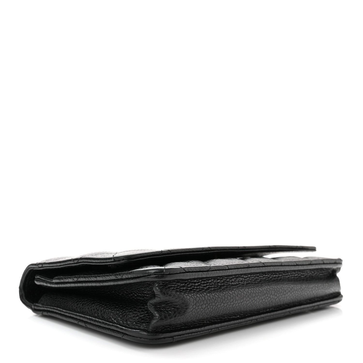 Chanel Caviar Quilted Wallet On Chain WOC Black 4 of 12