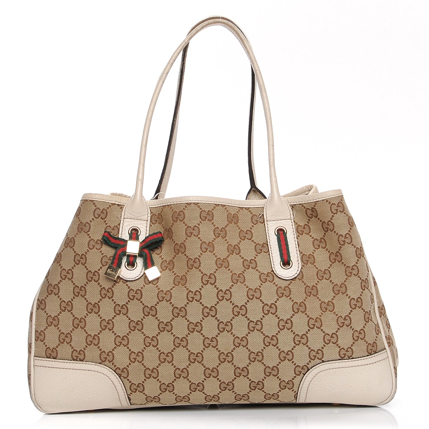 Gucci Monogram Medium Princy Tote Off White 1 of 8