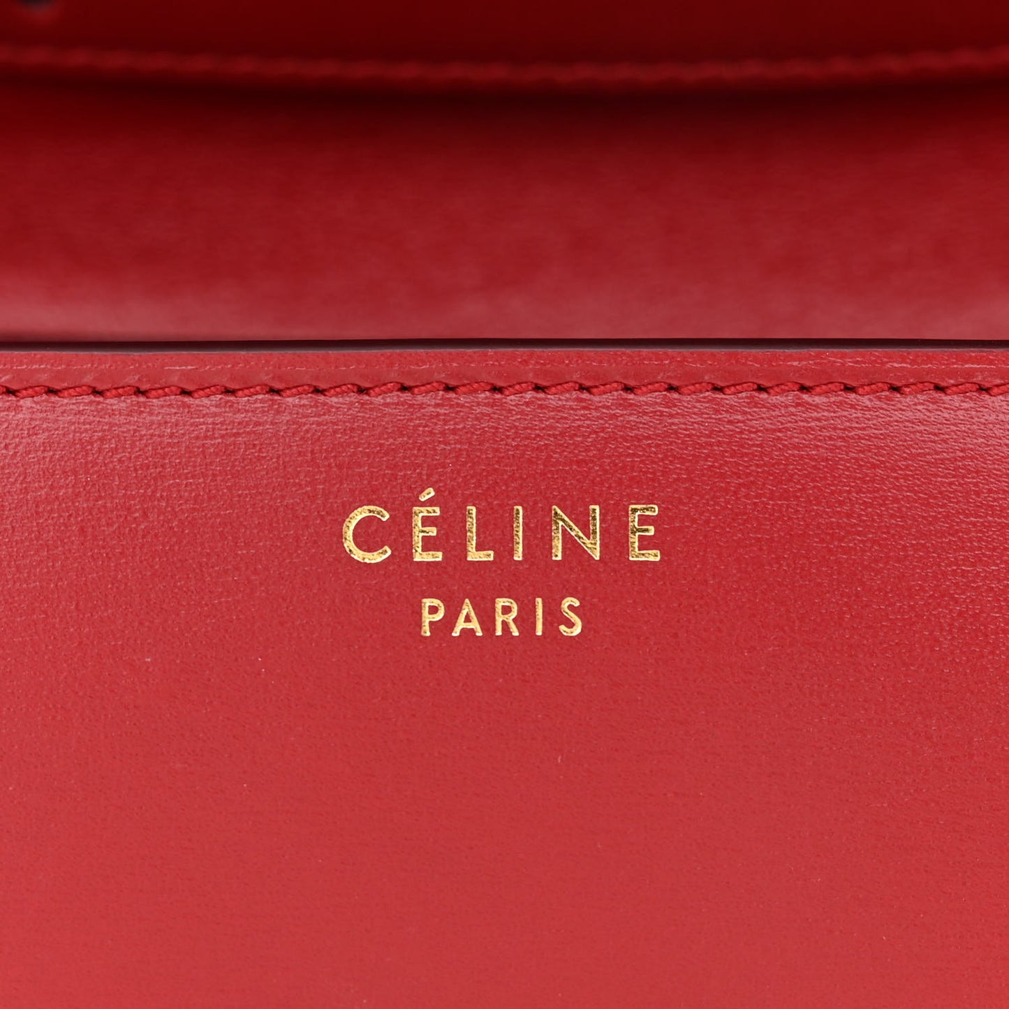 Box Calfskin Small Classic Box Flap Bag Red