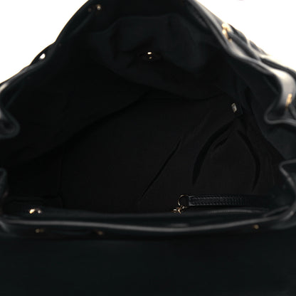 Chanel Calfskin Chevron Quilted Large Urban Spirit Backpack Black 5 of 12