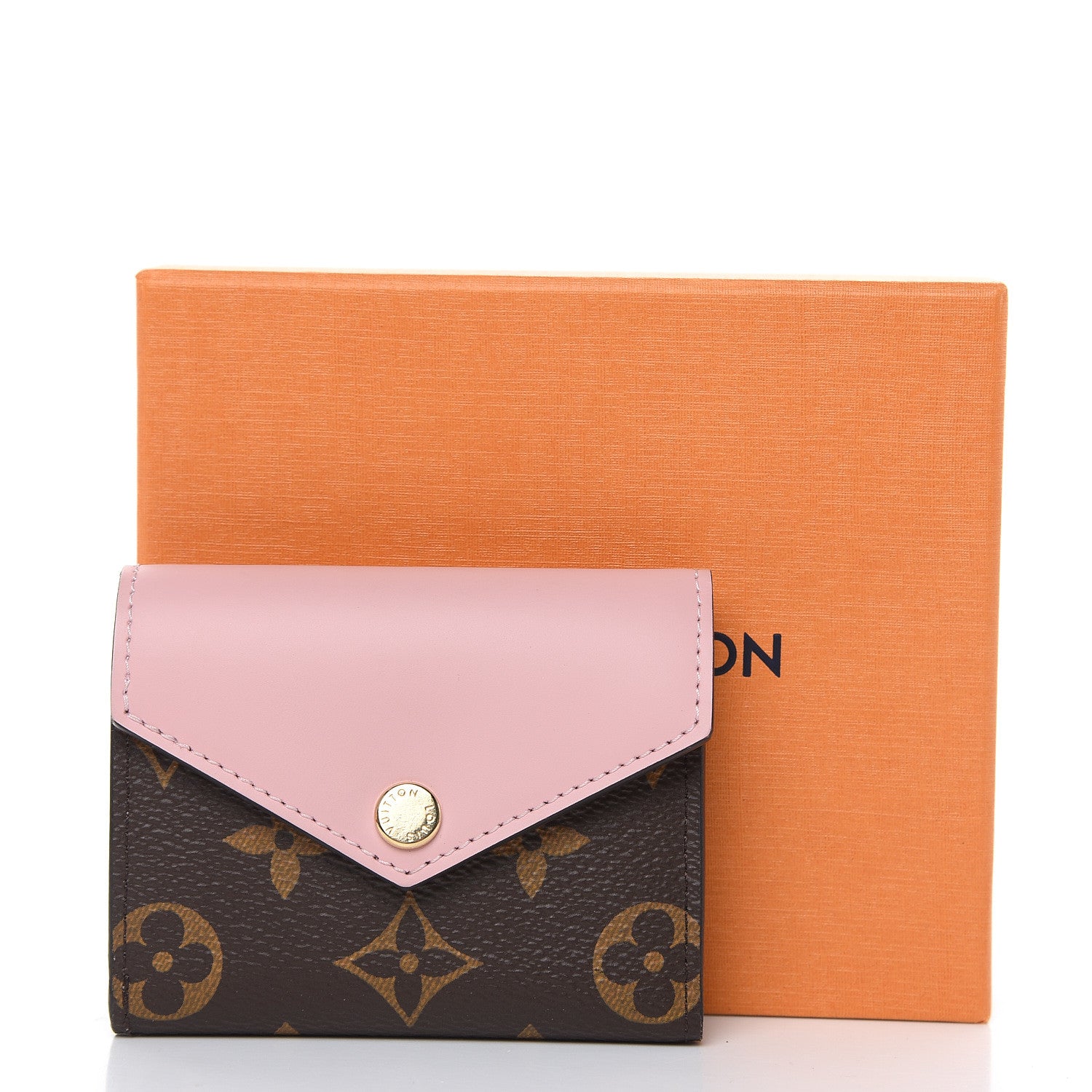 Louis Vuitton Monogram Zoe Wallet Rose Ballerine 8 of 8