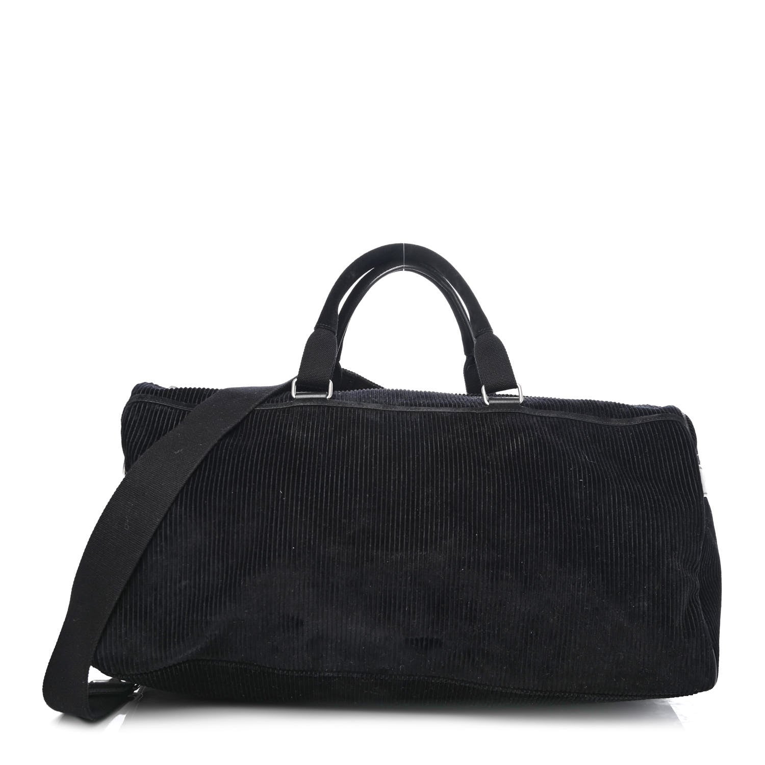 Saint Laurent Corduroy Andy Duffle Bag Black 1 of 4