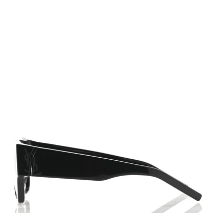 Saint Laurent Acetate Square Sunglasses SL M17 Black 3 of 9