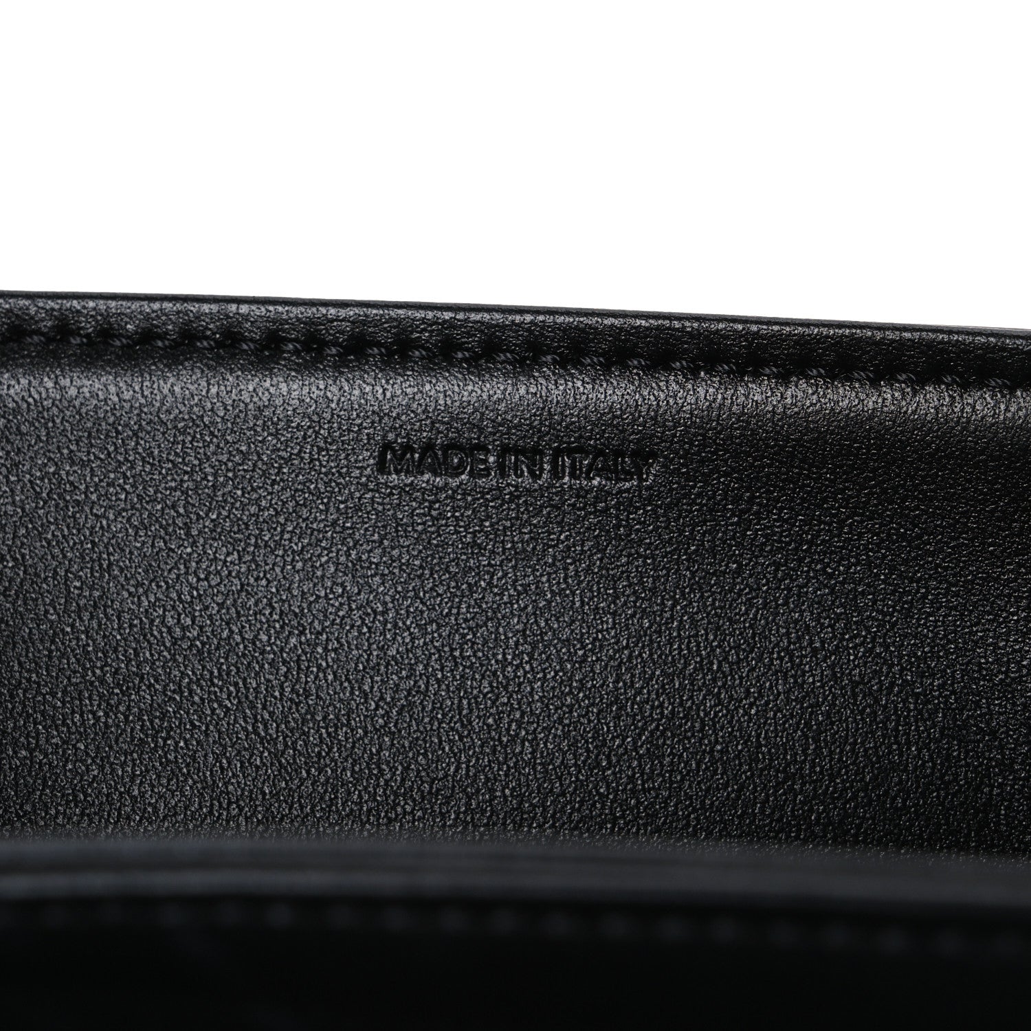 Celine Shiny Calfskin Medium Triomphe Black 6 of 11