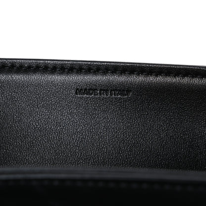 Celine Shiny Calfskin Medium Triomphe Black 6 of 11