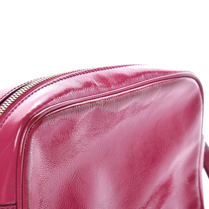 Gucci Soft Patent Small Soho Disco Bag Bright Bougainvillea 13 of 15