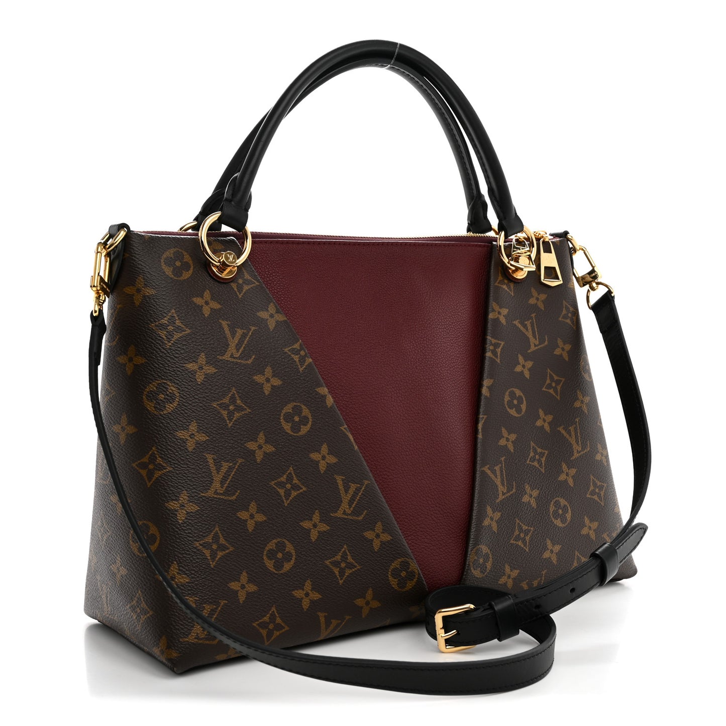 Monogram V Tote MM Bordeaux