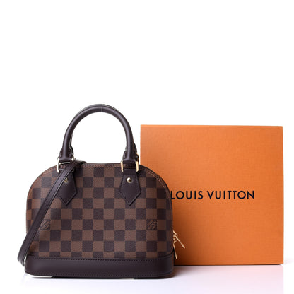 Louis Vuitton Damier Ebene Alma BB 13 of 13