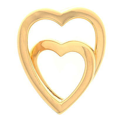 Cartier 18K Yellow Gold Double Heart Pendant 1 of 3
