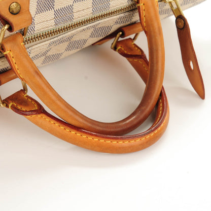 Louis Vuitton Damier Azur Speedy 30 9 of 10