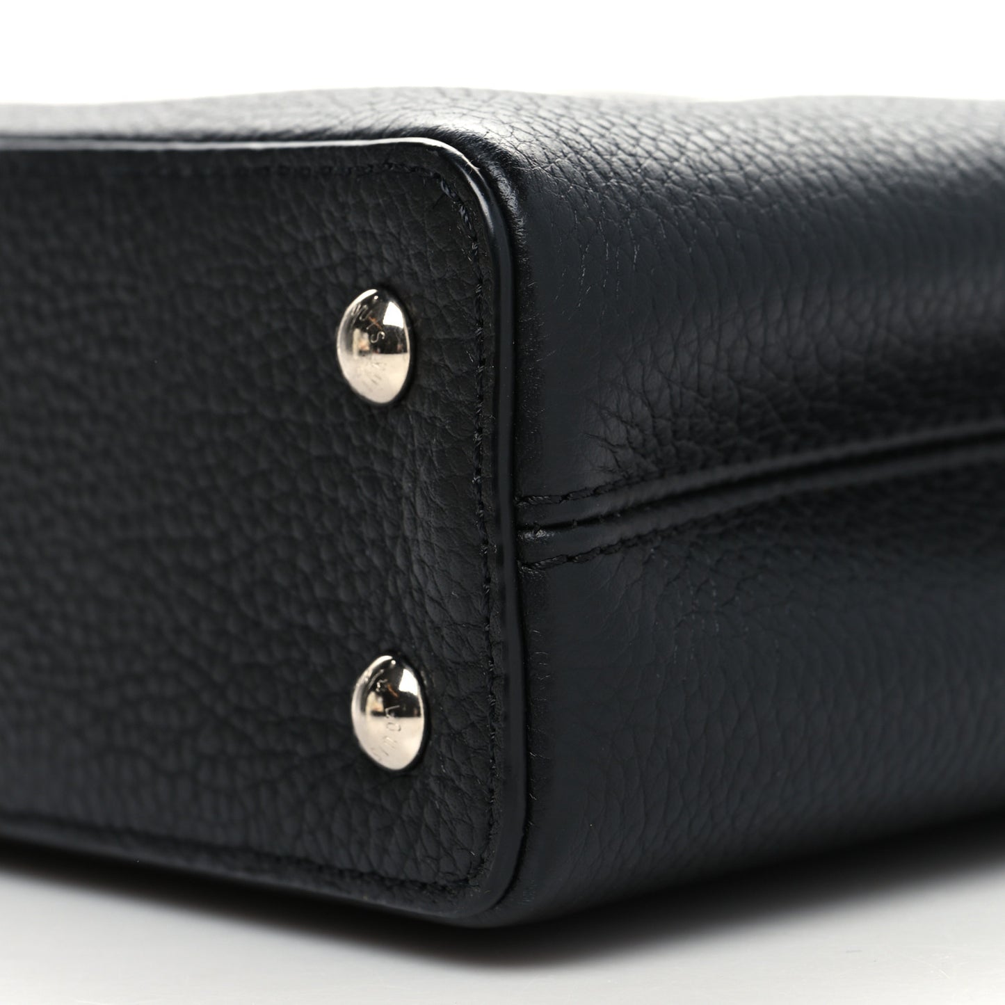 Taurillon Plexiglass Mini Capucines Black Pink Blue