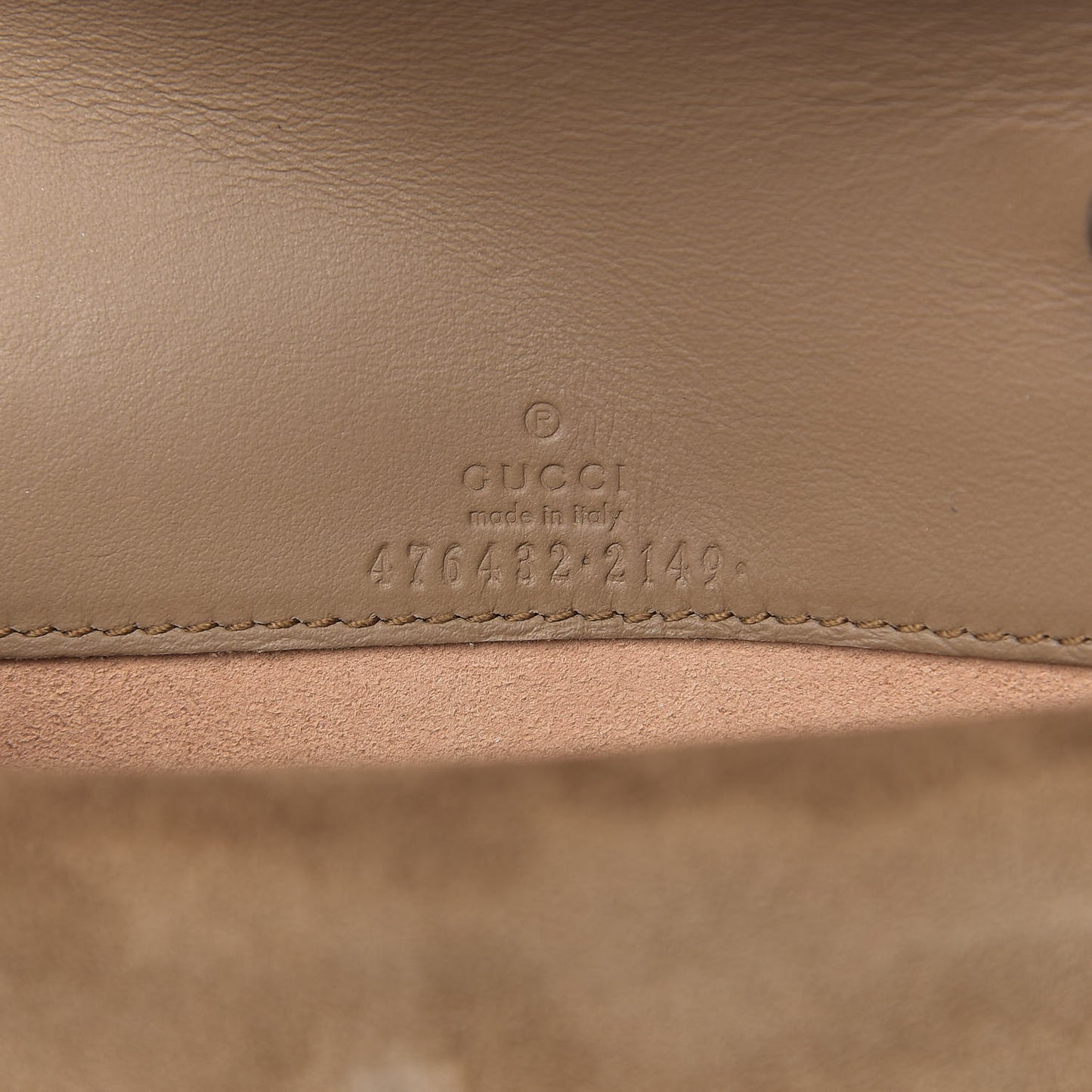 GG Supreme Monogram Super Mini Dionysus Shoulder Bag Taupe
