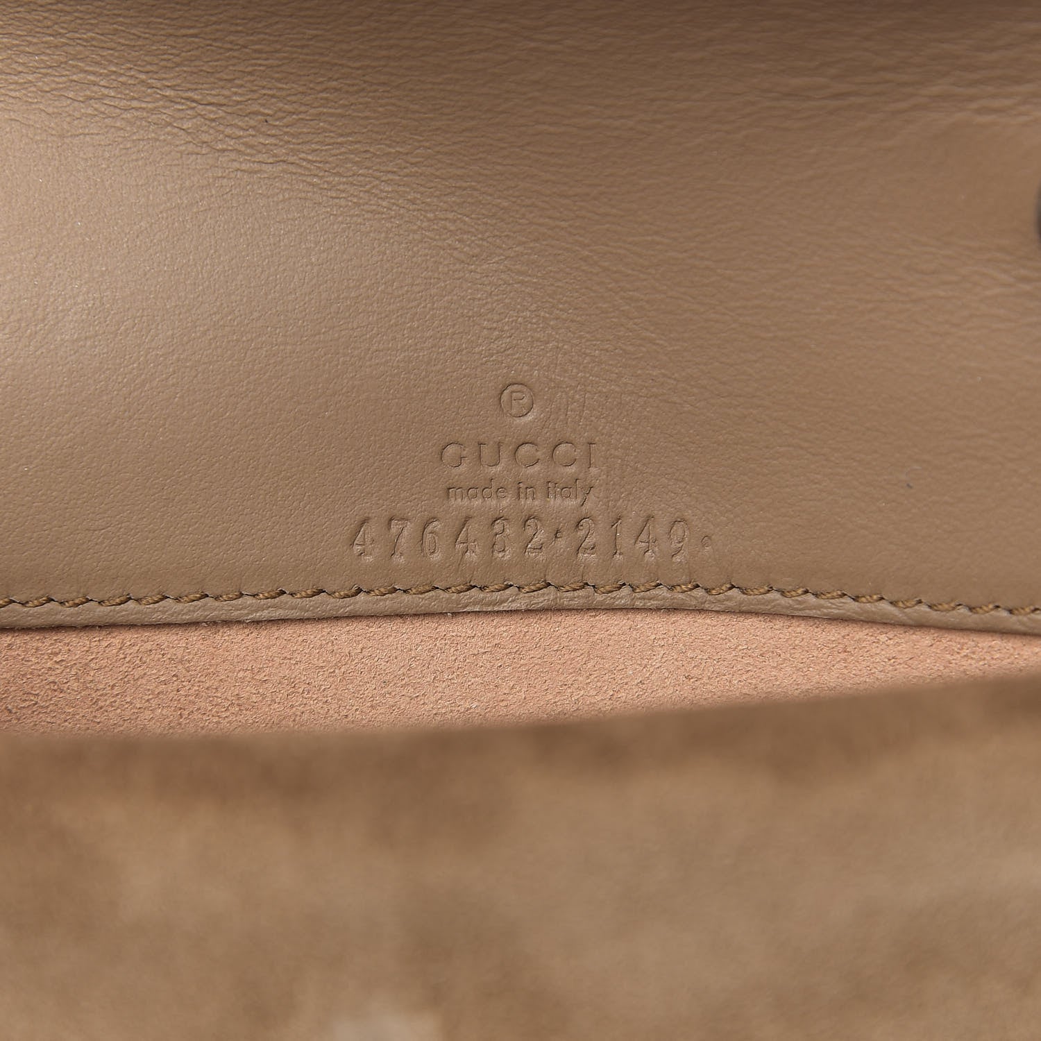 Gucci GG Supreme Monogram Super Mini Dionysus Shoulder Bag Taupe 5 of 9