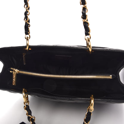 Chanel Caviar Quilted Grand Shopping Tote GST Black 5 of 10