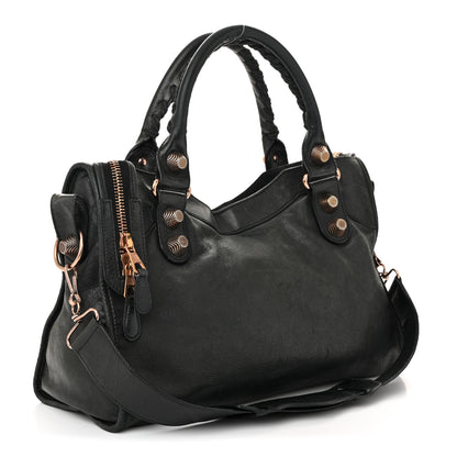 Balenciaga Agneau Giant 21 Rose Gold Hardware City Black 4 of 11