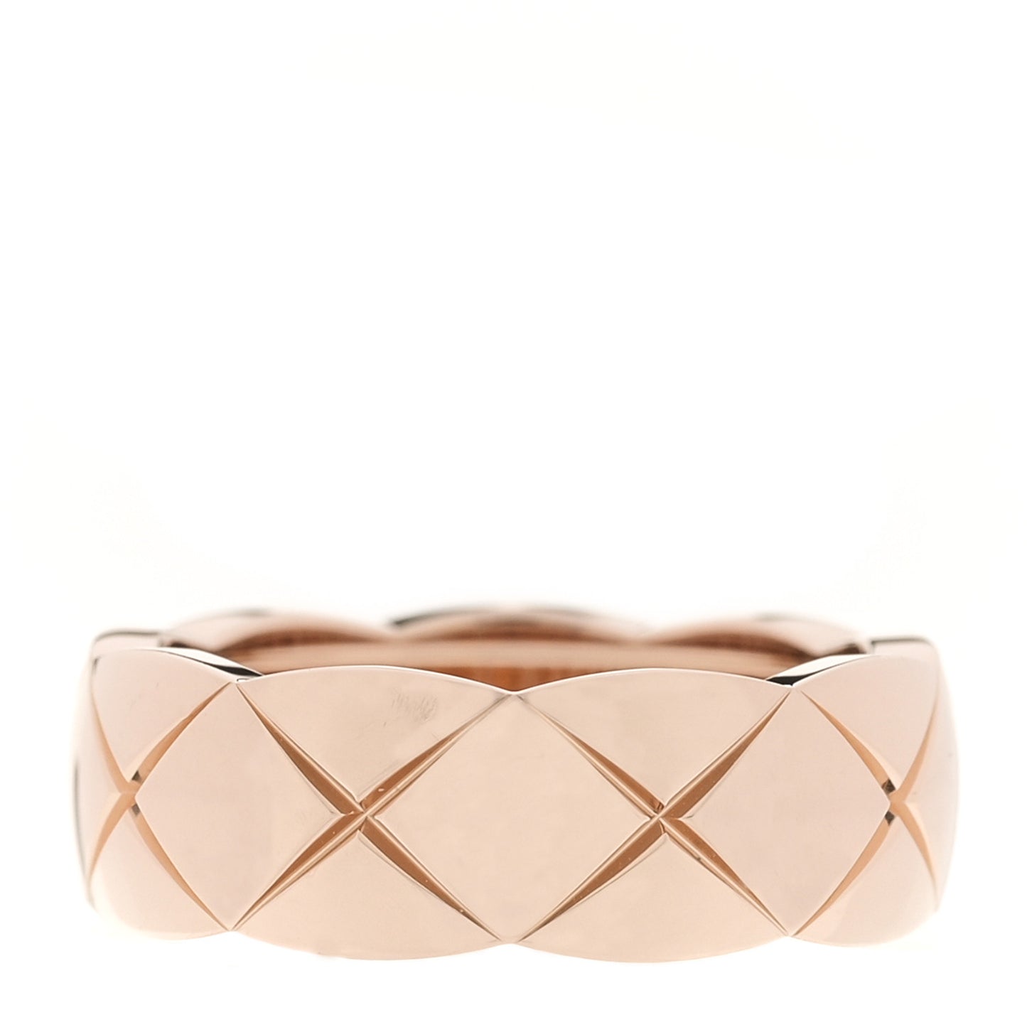 18K Beige Gold Small Coco Crush Ring 51 5.75