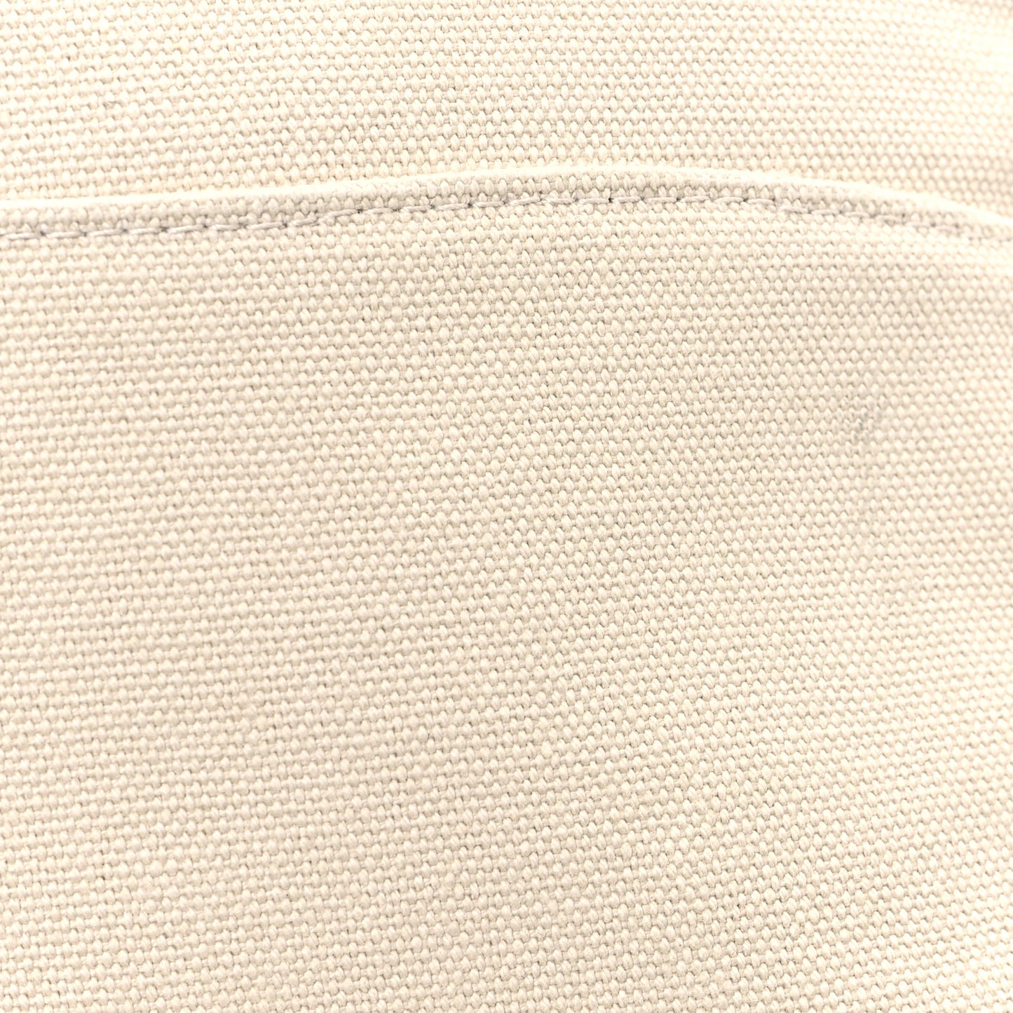 Cotton Canvas Mini Bolide Travel Cosmetic Pouch Naturel