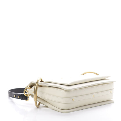Chloe Calfskin Medium Roy Bag Natural White 4 of 13