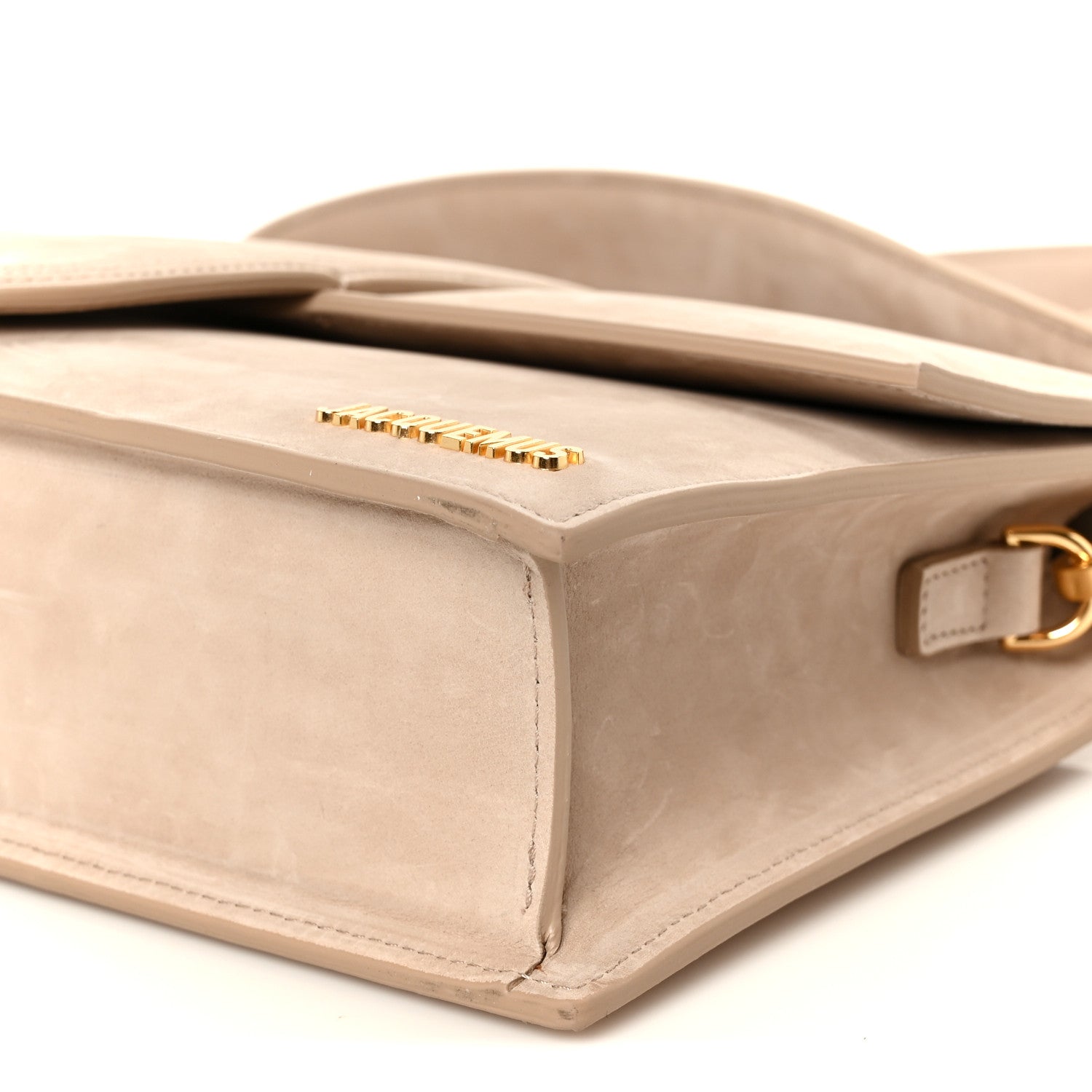 Jacquemus Smooth Calfskin Le Bambinou Dark Beige 10 of 10