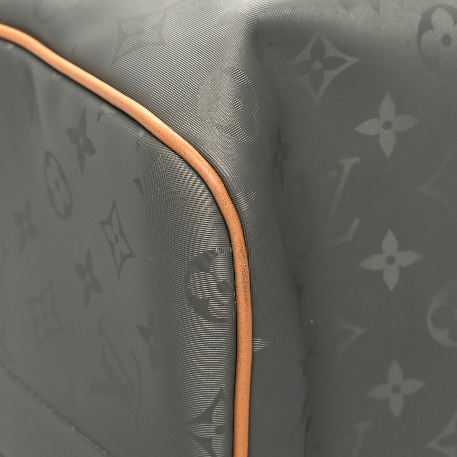 Louis Vuitton Monogram Titanium Keepall Bandouliere 50 7 of 10