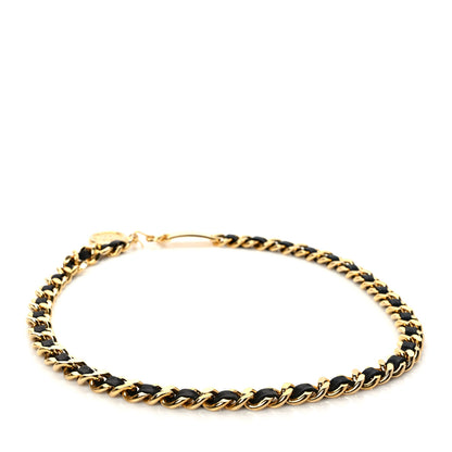 Chanel Lambskin Chain CC Medallion Belt Black Gold 2 of 5