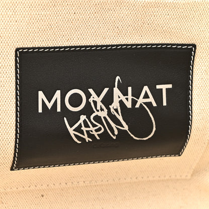 Moynat X KASING LUNG Calfskin Canvas M Labubu Tote GM Black 8 of 11